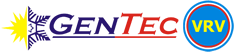 VRV GENTEC ISTALACIONES LOGO